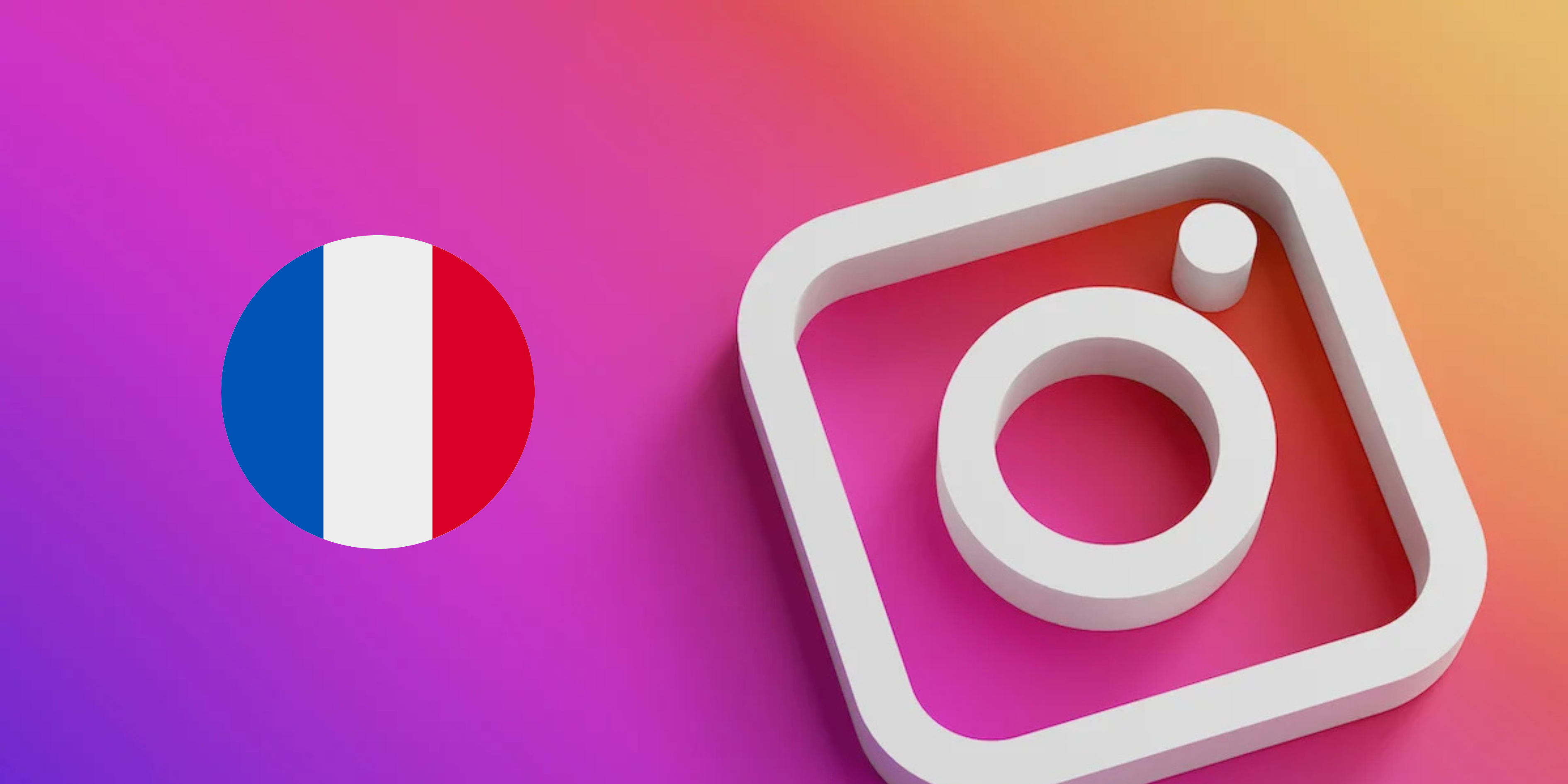 %100 organic instagram followers from FRANCE