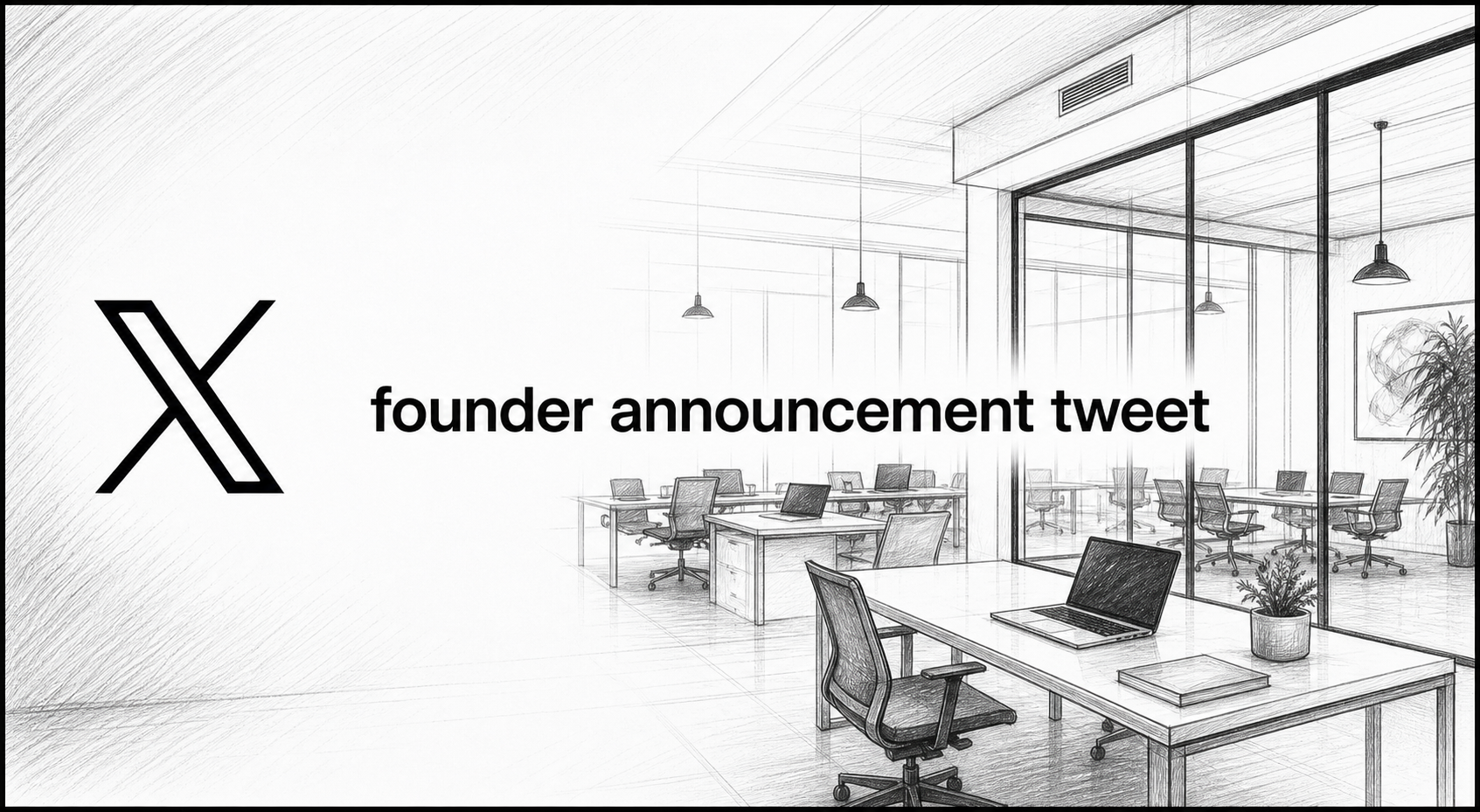 I will write your founder announcement tweet thread