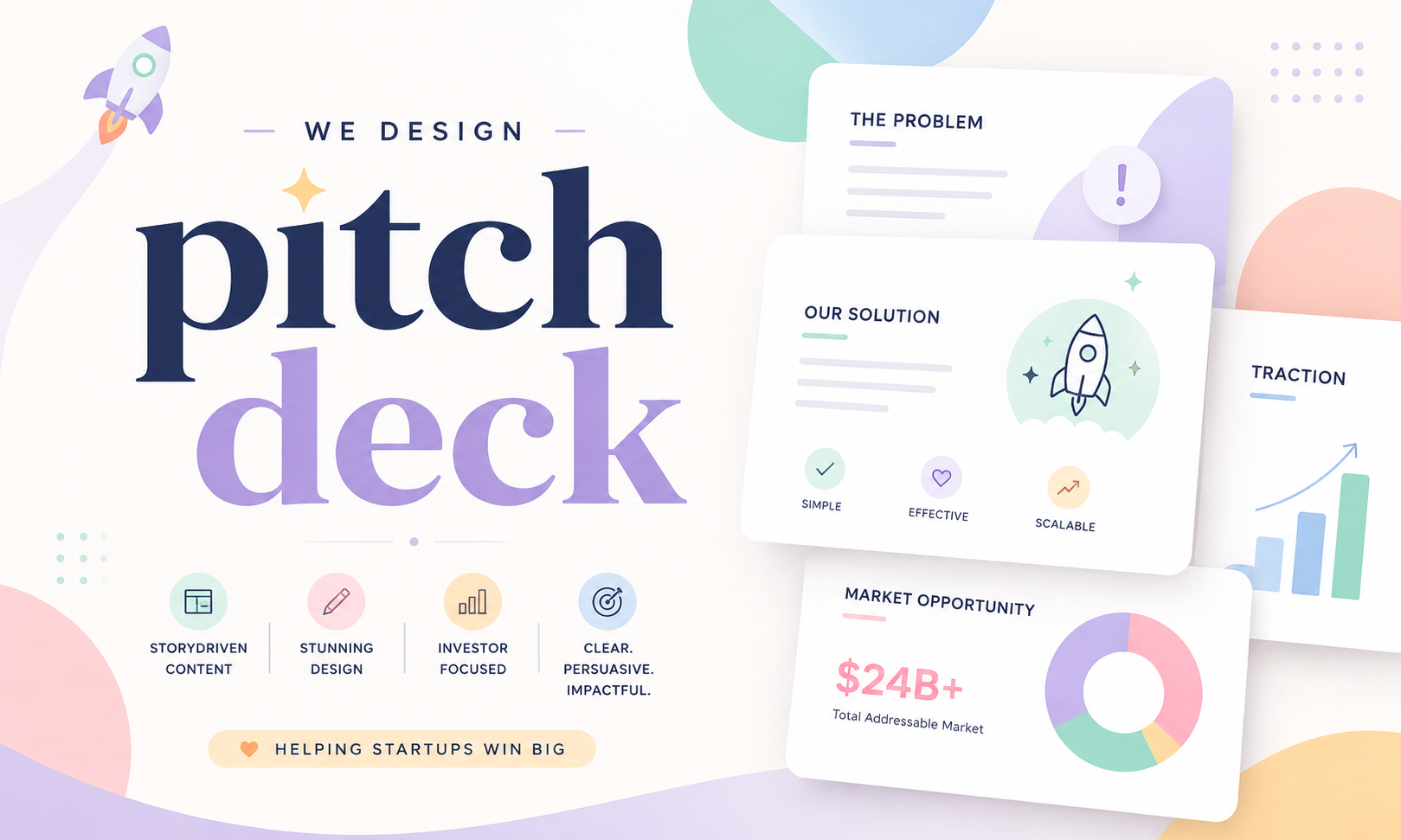 I will create a powerful investor-ready pitch deck for your startup